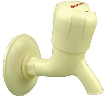Supreme Elegant Bib Tap (Ivory)(with Flange) Twin Elbow Valve Faucet