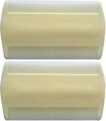 ziofy Lice Removal Fine Quality Teeth Lice Comb , Pack of 2