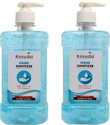 KESUDA hand senitizer 2pcs 500ml gel with pump dispenser Hand Sanitizer Pump Dispenser