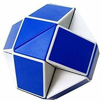 LOVELY MALL Twist Snake Puzzle Stick 24 Cube Magic Cube Snake Magic Ruler Puzzle Game for Kids