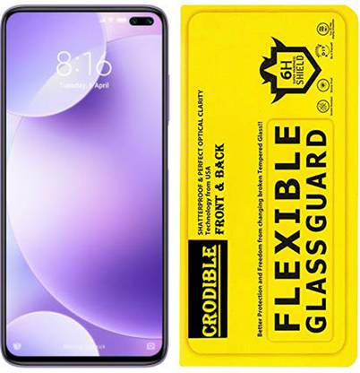 CRodible Front and Back Screen Guard for POCO X2