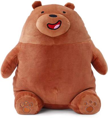 We Bare Bears Sitting Grizzly Bear 30Cm  - 30 cm