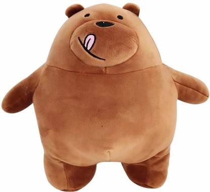 We Bare Bears Grizzly Bear Plush 30 Cm  - 30 cm