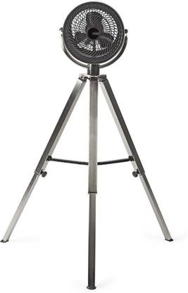 Nedis Stylish Tripod Fan Stylish Tripod Fan | Adjustable Height & Speed | 25cm Diameter | 3-Speed | Brushed Metal USB Fan