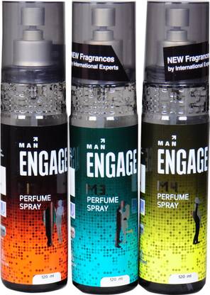 Engage m1,m3 & m4 Perfume Body Spray  -  For Men