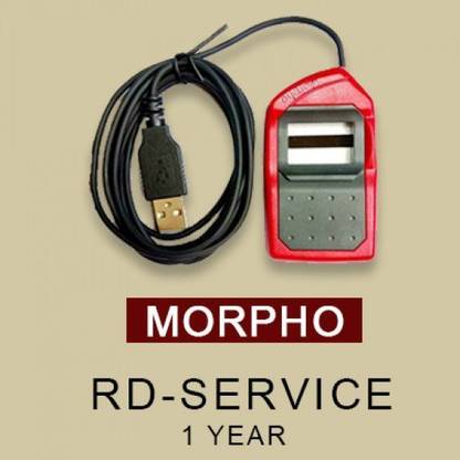 YUKONICS Morpho MSO 1300-E3 Biometric Finger Print USB Scanner With 1 Year RD Services Time & Attendance, Payment Device, Access Control