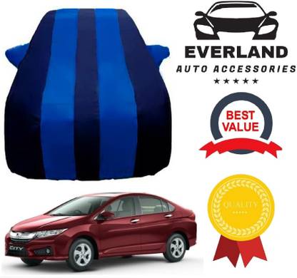 EverLand Car Cover For Honda City i-Vtec (With Mirror Pockets)