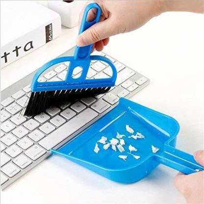Utsav Enterprise SMALL DUSTPAN WITH brush Plastic Dustpan
