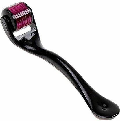 R A Products Dermaroller 0.5mm with 540 Titanium Alloy Needles Facial Cleanser System & Brush