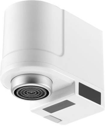 RFV1 (tm) Sensor Tap, Touchless Automatic Infrared Sensor Faucet Adapter Water Saving Device, Double Sensor Household Induction Water Economizer for Kitchen Bathroom Sink Faucet Faucet Nozzle