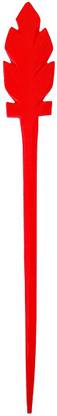 salvusappsolutions Marble Made Maple Leaf Hair Stick For women girl party hair hair accessories Red Color Hair Pin