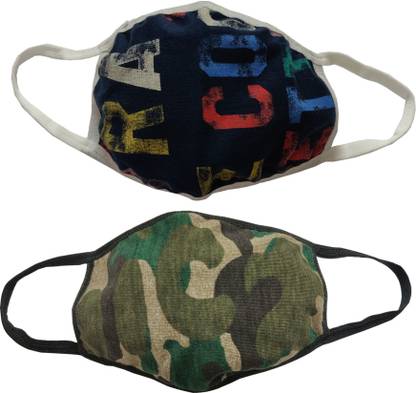 Kidzoo Printed Face Mask- Washable & Reusable Reusable, Washable Cloth Mask
