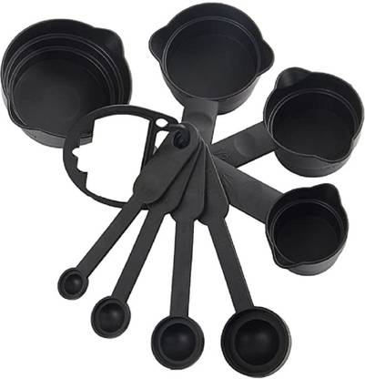 Fitaza Measuring Cups And Spoons Set 8 Pc Disposable Plastic Measuring Spoon Set Plastic Measuring Spoon Set