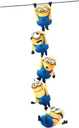 DivineDesigns 28 cm Hanging Minions Self Adhesive Sticker