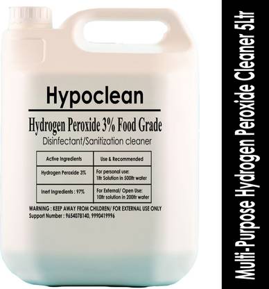 Hypoclean Hydrogen Proxide Food Grade liquid disinfectant spray All purpose Peroxide Cleaner