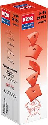 Geomag Kor Assorted Cover Bright Red