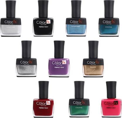 Color Fx Nail Enamel Collection Pack 101 & 102 & 139 & 140 & 134 & 135 & 119 & 120 & 121 & 122