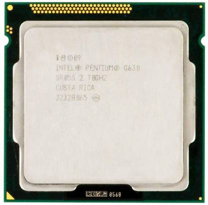 Intel G630 2.7 GHz LGA 1155 Socket 2 Cores 2 Threads 3 MB Smart Cache Desktop Processor
