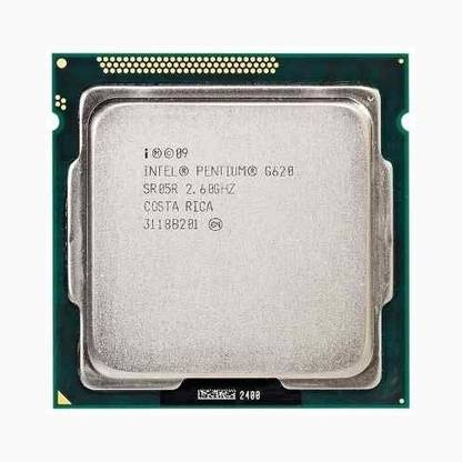 Intel G620 2.6 GHz LGA 1155 Socket 2 Cores 2 Threads 3 MB Smart Cache Desktop Processor