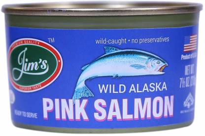 Jim's Canned Pink Salmon Chunks