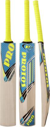 Protos bat Kashmir Willow Cricket  Bat For 15+ Yrs