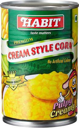 HABIT Cream Style Corn (Premium) Imported 410 Gm Corn