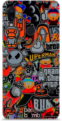 Coffer Back Cover for Xiaomi Redmi Note 7 Pro(Sticker Background)