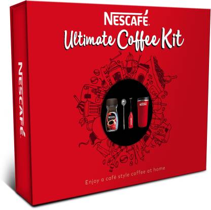Nescafe Classic Instant Coffee- The Ultimate Coffee Kit
