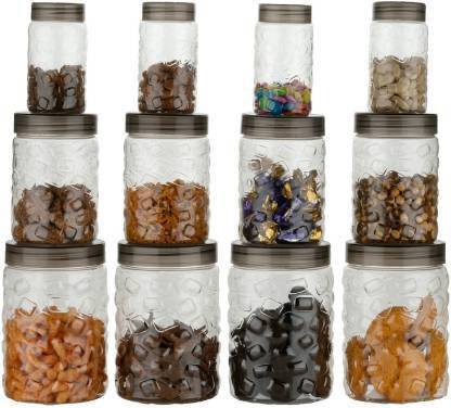 jn kitchain Plastic Grocery Container  - 300 ml, 650 ml, 1200 ml