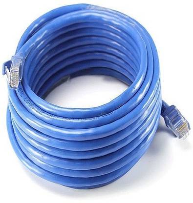 techut LAN Cable 30 m 30 Meters CAT 6 Ethernet Cable Lan Network CAT6 Internet Modem RJ45 Patch Cord