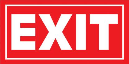 imbue EXIT Emergency Sign