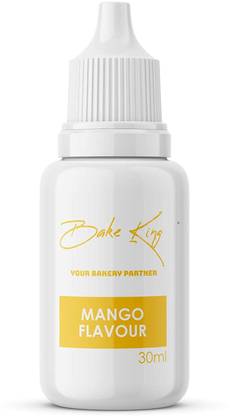 Bake King Mango Flavour Essence for Baking Cakes, Jams, Jelies, Cookies, Ice Creams, Shrebats (Mango Flavour, 30ml) Mango Liquid Food Essence