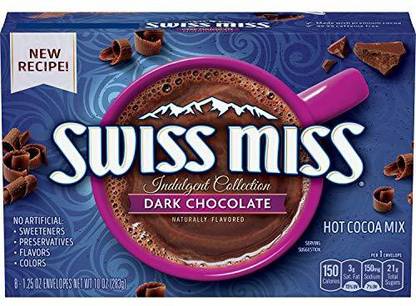 Swiss Miss Indulgent Collection Dark Chocolate Hot Cocoa Mix