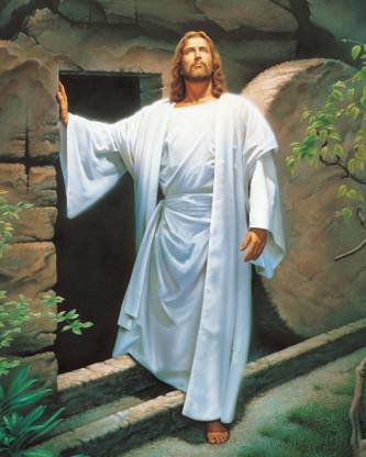 Elegance Jesus Christ Resurrection canvas painting Canvas 30 inch x 19 inch Painting