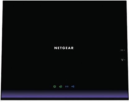 NETGEAR AC1600 Smart WiFi Router Dual Band Gigabit - Black (R6250) Router 2.4 GHz 100 Mbps Wifi Speed Single Band Internal Antenna Ethernet (Cable Broadband)