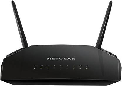 NETGEAR WiFi Router (R6230) - AC1200 Dual Band Wireless Speed (up to 1200 Mbps) | Up to 1200 sq ft Coverage & 20 Devices | 4 x 1G Ethernet and 1 x 2.0 USB Ports Router 2.4 GHz 100 Mbps Wifi Speed Single Band Internal Antenna Ethernet (Cable Broadband)