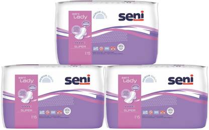 Seni LADY BLADDER CONTROL PADS SUPER PACK OF 3 Sanitary Pad