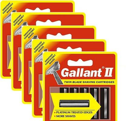 Gallant II Twin Blade Shaving Cartridges