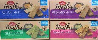 Haldiram's Mathi Baked 4 Pcs X 270 g