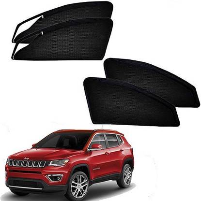RAKRISH Rear Window, Side Window Sun Shade For Jeep Compass