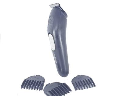 Foxy FoOxy Cordless Rechargeable Beard Trimmer for Men, model Fully Metallic Golden Blade (Blue) Trimmer 60 min  Runtime 1 Length Settings