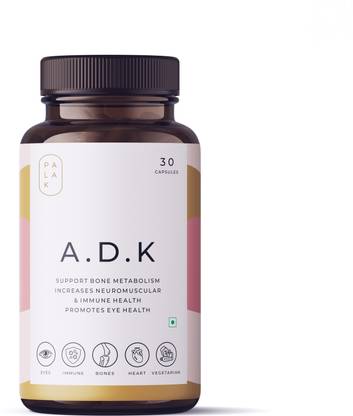Palak Notes VITAMIN D3 WITH K2, K1 + VITAMIN A