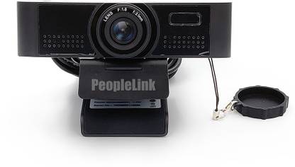 Peoplelink I8 WEBCAMERA WIDE ANGLE 83° 1080 HD  Webcam with Built-In Microphone USB Connectivity