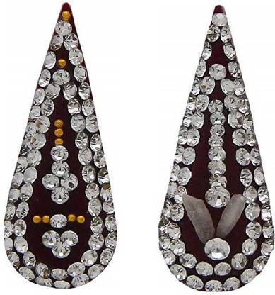 Vama Fashions Wedding Bridal Bindis Dulhan Bindi Tilak Sticker Forehead Multicolor Bindis