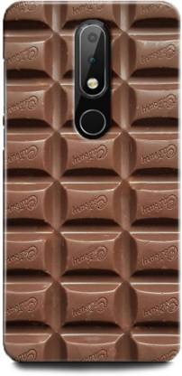 WallCraft Back Cover for Nokia 6.1 Plus CHOCOLATE BAR, BROWN, CHOCCY