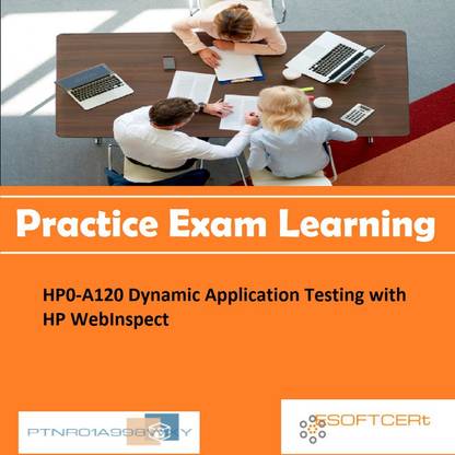 PTNR01A998WXY HP0-A120 Dynamic Application Testing with HP WebInspect Online Learning