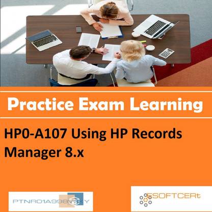 PTNR01A998WXY HP0-A107 Using HP Records Manager 8.x Online Learning