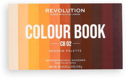 REVOLUTION Colour Book Shadow Palette CB02 38.4 g