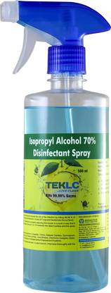 TEKLC 70% Isopropyl Alcohol Sanitizer Spray Bottle