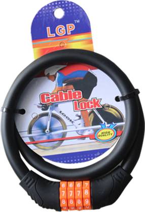 LGP Cast Iron Combination Lock For Helmet